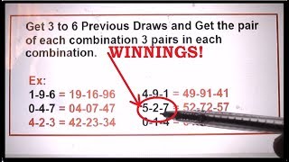 Secret Technique to select your winning lottery Numbers and win Jackpot [upl. by Westlund]