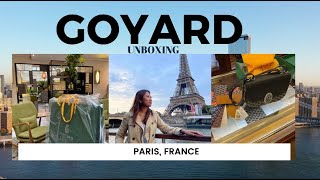 GOYARD PARIS I UNBOXING 233 BAG AND THE ARTOIS PM BAG [upl. by Tara]