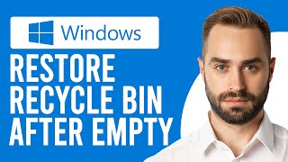 How to Restore Recycle Bin After Empty How to Recover Deleted File from Recycle Bin [upl. by Pedroza]