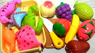 Oddly Satisfying Food video  How To Cutting fruits and Vegetables Fish Banana Strawberry ASMR [upl. by Nerrual287]