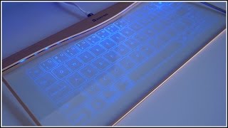 A Glass Touchscreen Keyboard [upl. by Hemingway]