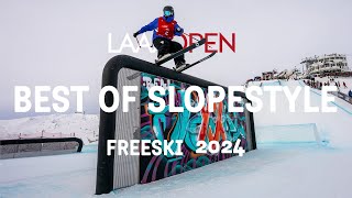 LAAX OPEN 2024  BEST OF FREESKI SLOPESTYLE [upl. by Villiers]