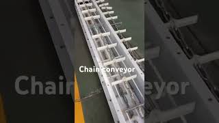 Chain conveyor is working [upl. by Lednik]