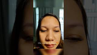 embroidery eyebrows home service ms juris  mades by Cess Manyans tv [upl. by Mundy]