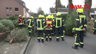 2020 01 11 13522 Georgsmarienhuette Unfall Tannenbaumaktion [upl. by Irotal389]