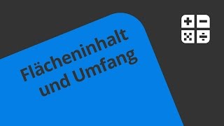 Textaufgabe 5 Flächeninhalt und Umfang  Mathematik  Geometrie [upl. by Anai540]