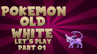 Pokemon Old White Walkthrough Part 1 9 STARTER POKEMON [upl. by Annayoj574]