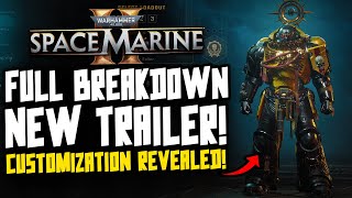 NEW Space Marine 2 Trailer FULL BREAKDOWN CALGAR SPOTTED [upl. by Ahtimat419]