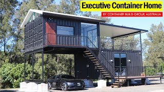 Executive Container Home by Container Build Group Australia [upl. by Onaivlis]