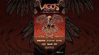 🔥 5 Novas Confirmações na Capital do Metal 🔥vagosmetalfest [upl. by Kampmeier]