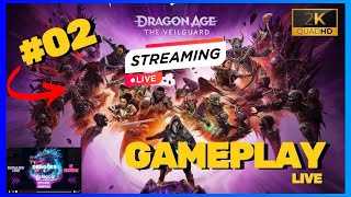 Dragon Age The Veilguard  Parte 2 CAÇANDO OS DemÔnios E UPANDO O MAGO🔴🔥 [upl. by Ok]