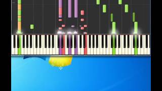 Brand New Heavies Never Stop Piano tutorial by Synthesia [upl. by Nanete990]