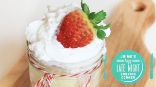 Microwave Strawberry Shortcake for Two [upl. by Brahear]