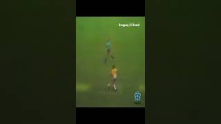 Pelés sneakiest feint against uruguay in 1970 [upl. by Neehar]