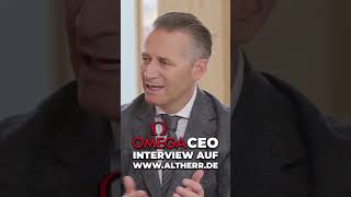 Exklusives Interview mit OMEGACEO Raynald Aeschlimann [upl. by Ylagam]