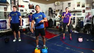 2 Kettlebell Workouts • BeginnersIntermedium Workout [upl. by Anirehs858]