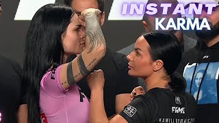 INSTANT KARMA IN MMA ▶ BEST MOMENTS  COMPILATION  HIGHLIGHTS [upl. by Asiak]