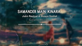 Samander Main Kinara Tu SlowedReverb Jubin Nautyal amp Shreya Goshal  Use Headphones [upl. by Roehm735]