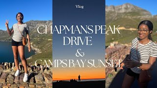 VLOG  CHAPMANS PEAK DRIVE amp CAMPS BAY BEACH  CAPE TOWN  SOUTH AFRICA  Saint Republic [upl. by Jaella]