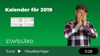 Kalender för 2019 [upl. by Diver]