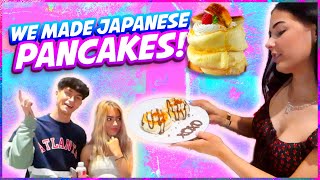 MAKING JAPANESE PANCAKES AT FUWA FUWA [upl. by Valene]