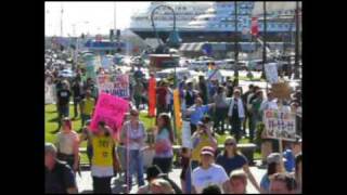 DOMA Protest March 4 Freedom Motiv 8 mix [upl. by Cooperstein546]