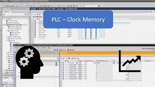 TIA Portal Clock Memory Toggling Frequencies  Flashing [upl. by Nicole]