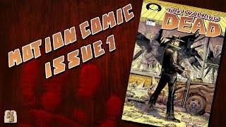 The Walking Dead Issue 1  Motion Comic [upl. by Enerak]