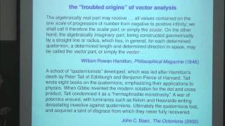 Quaternions spatial Pythagorean hodographs and rotations in three and four dimensions [upl. by Bicknell]