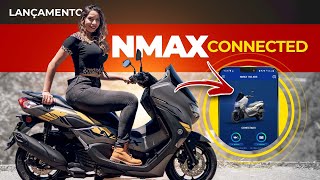 NOVA NMAX 2023 MELHOR QUE PCX O QUE MUDOU NA NOVA NMAX CONNECTED SUSPENSÃO MELHOROU  LANÇAMENTO [upl. by Ramhaj]