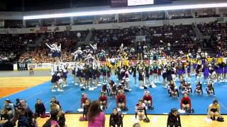 NMAA State Cheer amp Dance Competition Razzle Dazzle MS Performance [upl. by Oigroig353]