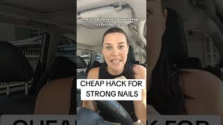 DAY 15 BEST cheap hack for strong nails [upl. by Hedwiga]