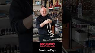 Easy Magic Rope Trick magician magictricksvideos magic [upl. by Brag]