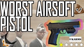 CHEAP 4 AIRSOFT Pistol  UKARMS P555AF [upl. by Suoicerp]