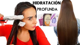 Repolarización Capilar en casa Cabello suave y mas brillante Karomakeup [upl. by Lenahs433]