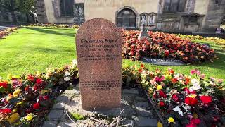 Greyfriars Bobbys Grave in Edinburgh [upl. by Lessig]