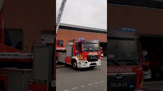 Ladderwagen brandweer leuven [upl. by Ylloj]