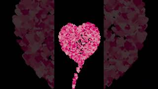 Heart black screen 2  Backgrounds  green screen backgrounds [upl. by Denn808]