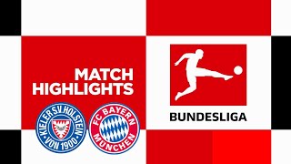 Holstein Kiel vs Bayern Munich  Highlights  Bundesliga 202425 [upl. by Edea]