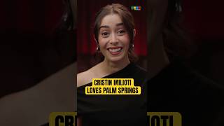 Cristin Milioti loves PalmSprings and so do we Shorts ThePenguin Comedy Funny HBO Movie [upl. by Adnerb]