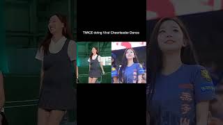 TWICE Nayeon and Mina doing PIKKI PIKKI CHEERLEADER DANCE [upl. by Attehcnoc]