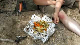 Bushcraft Meal Hobo Dinner [upl. by Gnaoh]