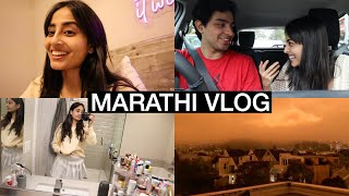 Unseen Mumbai VLOG Footage  California Wild Fires  Marathi Vlog [upl. by Yesdnil]