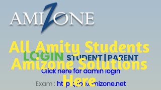 Amity University Amizone Solutions Full Review [upl. by Aelber160]