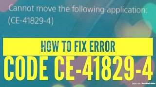 How to fix error code CE418294 PS4 transferring a game from an external hard drive [upl. by Calli]