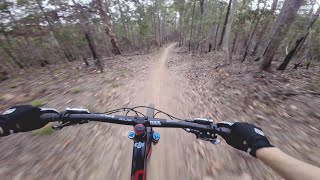 Ironbark Mountain Biking  Lorikeet Trail [upl. by Iroj]