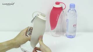 LumoLeaf Dog Water Bottle Instructions for Use [upl. by Divod760]