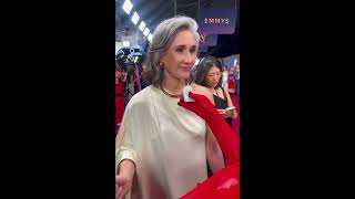 Issa López True Detective Night Country director Emmys 2024 red carpet interview [upl. by Alboran]