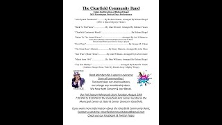 Top Gun Medley Arr By Robert W Smith Clearfield Community Band  Farmington Days Concert 2023 [upl. by Auliffe]