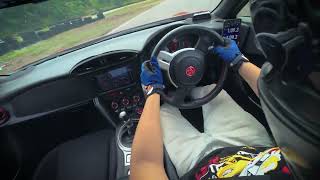 POV Melaka International Motorsport Circuit Sucimuci Time Attack Run Round 1 GT86 [upl. by Nnalorac70]